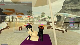 whoa roblox slut bends over monster bbc rides doggystyle anal deepthroat cums wet tits shaking 🍆💦🔥