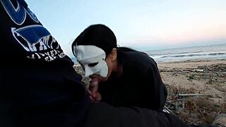 Summer Heat Brings Beach Anal Pounding With Deep Creampie Inside!