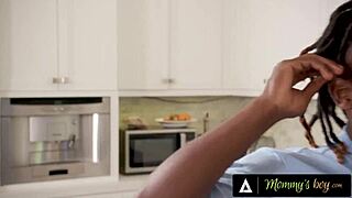 yo stepmom danielle renae your boy's cock needs that secret interracial creampie ride