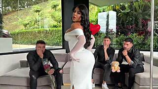 steffy moreno's juicy ass takes dp anal from three spanish studs