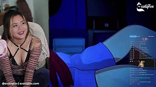 meru the succubus livestream reactions with fans exotiqfox solo highlights