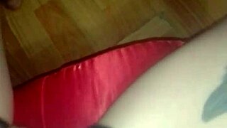 skinny girl locks door caresses pussy through shorts till she explodes you watching?