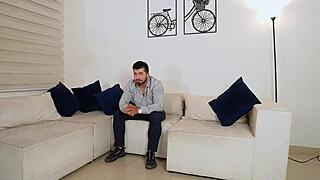 two slutty students in miniskirts deepthroat and ride principal's monster cock doggystyle