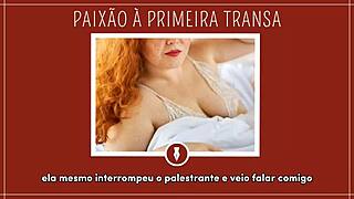 First fiery passion in crossdressing allure