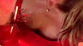 petite 18+ girl drops panties in toilet then parties with bare wet pussy