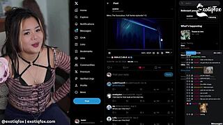 meru the succubus livestream reactions with fans exotiqfox solo highlights