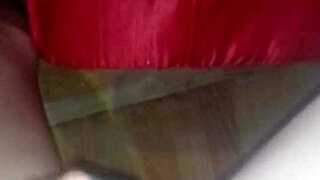 skinny girl locks door caresses pussy through shorts till she explodes you watching?