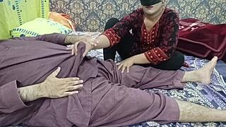my desi pakistani housewife body gets filled by stepdad's thick cock
