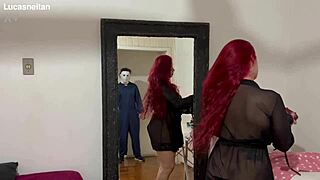 Michael Myers Halloween Pounds Camila Gaucha's Ass Mercilessly!