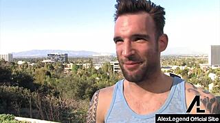 vyxen steele gives alex the hottest french cock welcome ever