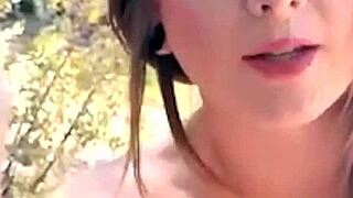 wanna see aurora wolfe's big tits backstage as new pornstar camgirl smoking?