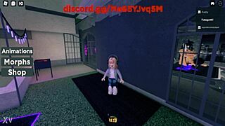 my friend gets surprised by futa girl action in roblox