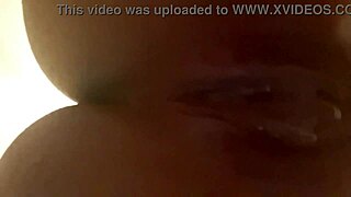 horny latina fingers gaping pussy with dp buttplug orgasm