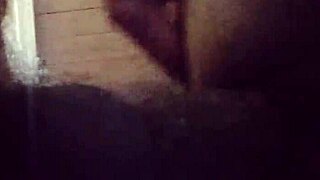 Curvy latina mature's fat tattooed ass closeup in homemade fuck