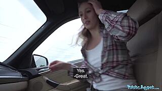 Swedish Hitchhiker Trades Rides For Cash-Fueled Outdoor Cowgirl Action