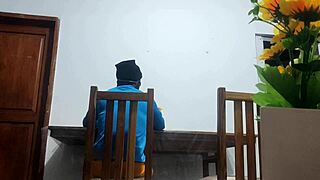 i couldn't resist fucking the curvy latina restaurant whore with big natural tits in her miniskirt