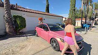 Avalon MIRA's bombshell ride ends with cum on tits?