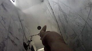 london keyes showers her big tits ass and pussy solo