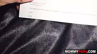 stepmom SUCKS my cock after i catch her masturbating with dildo