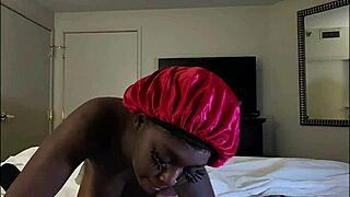 watching darkchocolatebarbie deepthroat and swallow bbc through my meta glasses in vegas