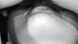 Vintage Lesbians Lick Hairy Beavers in Retro Group Muff Diving Orgy
