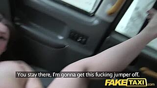 I rim that hot driver's ass then fuck him hard in the taxi