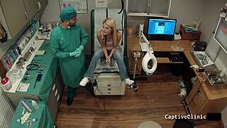 Lesbian Torment Clinics America: Hope Harper's Latex Gloved Big Tits Spread Wide in Hospital Fetish!