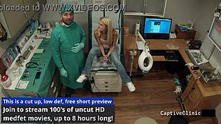 Lesbian Torment Clinics America: Hope Harper's Latex Gloved Big Tits Spread Wide in Hospital Fetish!
