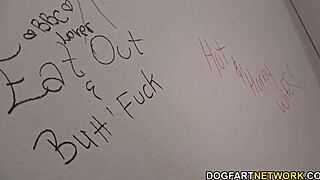 natasha starr how does huge black cock feel through public glory hole outdoors?