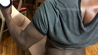 Thick bbw white slut manhandled bbc thug fat tits doggystyle