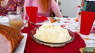 Arietta adams and cherry fae you joining thanksgiving threesome blowjob?