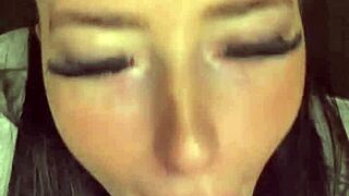 horny american teen student squirts solo on webcam