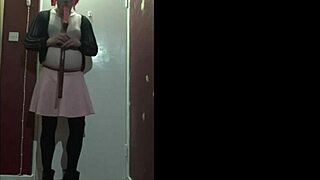 crossdresser mark wright assfucks dildo then sucks it clean for you