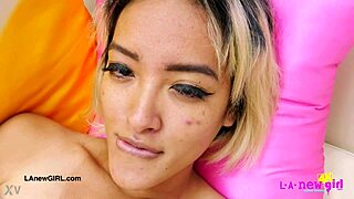Gorgeous Asian Model Teases Sexy Body in Photoshoot Interview