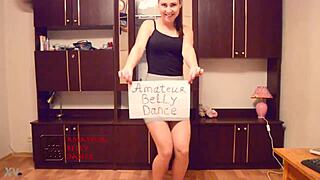 yo that hot teen secretary shakes her sexy ass dancing right in the office at work.