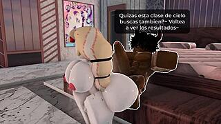 Bbc redeems pounding Charlie Roblox big ass tits in hotel roleplay