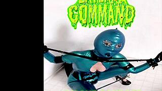Latexxx Command Forces Amateur into Dirty Toilet Submission