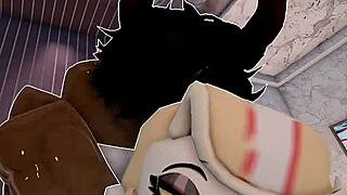 Bbc redeems pounding Charlie Roblox big ass tits in hotel roleplay