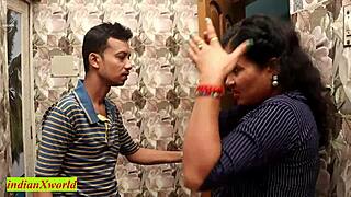 Bangladeshi bhabhi bent over for rough homemade pounding in rain
