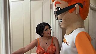 i dare this milf daya to ride monster cock in casting romp