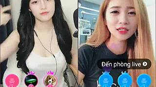 wanna see two cute korean girls tease sexy on webcam? 