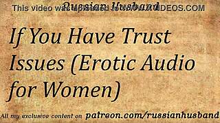 Daddy's Sexy Russian Accent Drives Her Wild with Dirty Talk Orgasm Roleplay