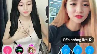wanna see two cute korean girls tease sexy on webcam? 