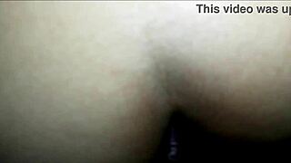 Busty Latina Brunette Big Cock Breaks Ass in Bathroom