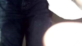 jeans soaked in piss lead to double orgasm