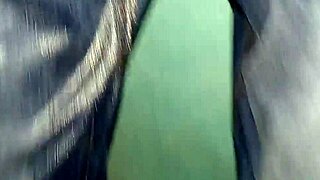 jeans soaked in piss lead to double orgasm
