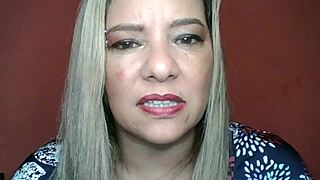 check out this erotic mexican mamae getting wild