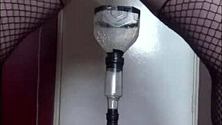BISEXUAL CROSSDRESSER MARK WRIGHT GULPS PISS AND CUM FROM ONE TO FOUR GUYS AT ONCE!