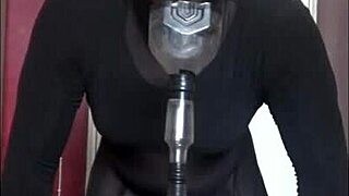 BISEXUAL CROSSDRESSER MARK WRIGHT GULPS PISS AND CUM FROM ONE TO FOUR GUYS AT ONCE!