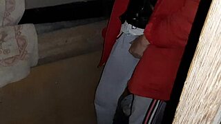 i caught step-aunt masturbating hairy pussy until she cums hard 👀💦